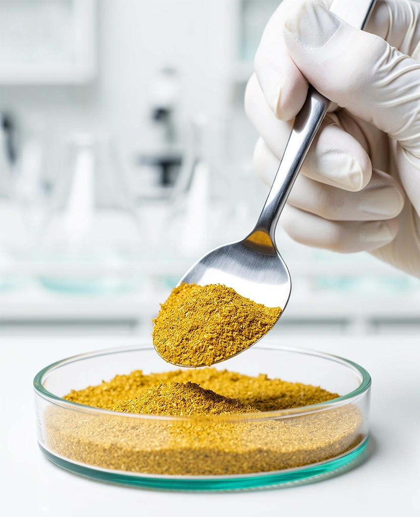 Rohstoffkontrolle im Labor